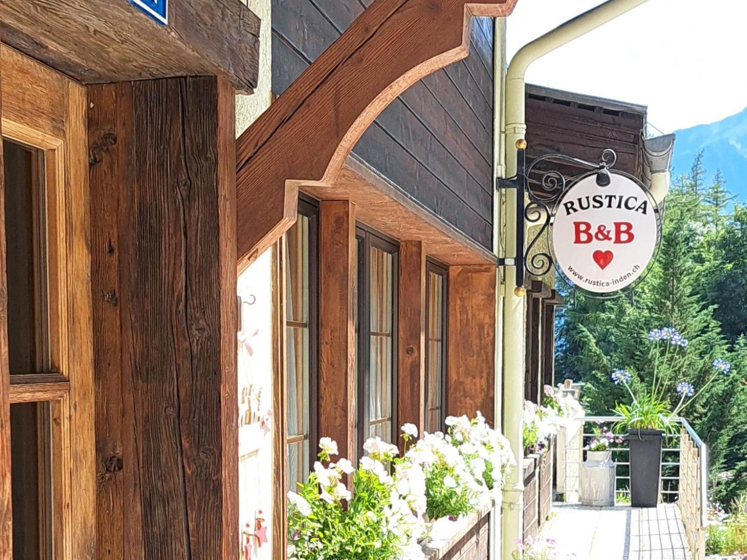 B&B Chalet Rustica Inden, Leukerbad Екстериор снимка