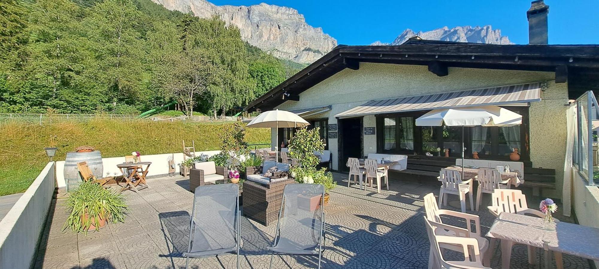 B&B Chalet Rustica Inden, Leukerbad Екстериор снимка