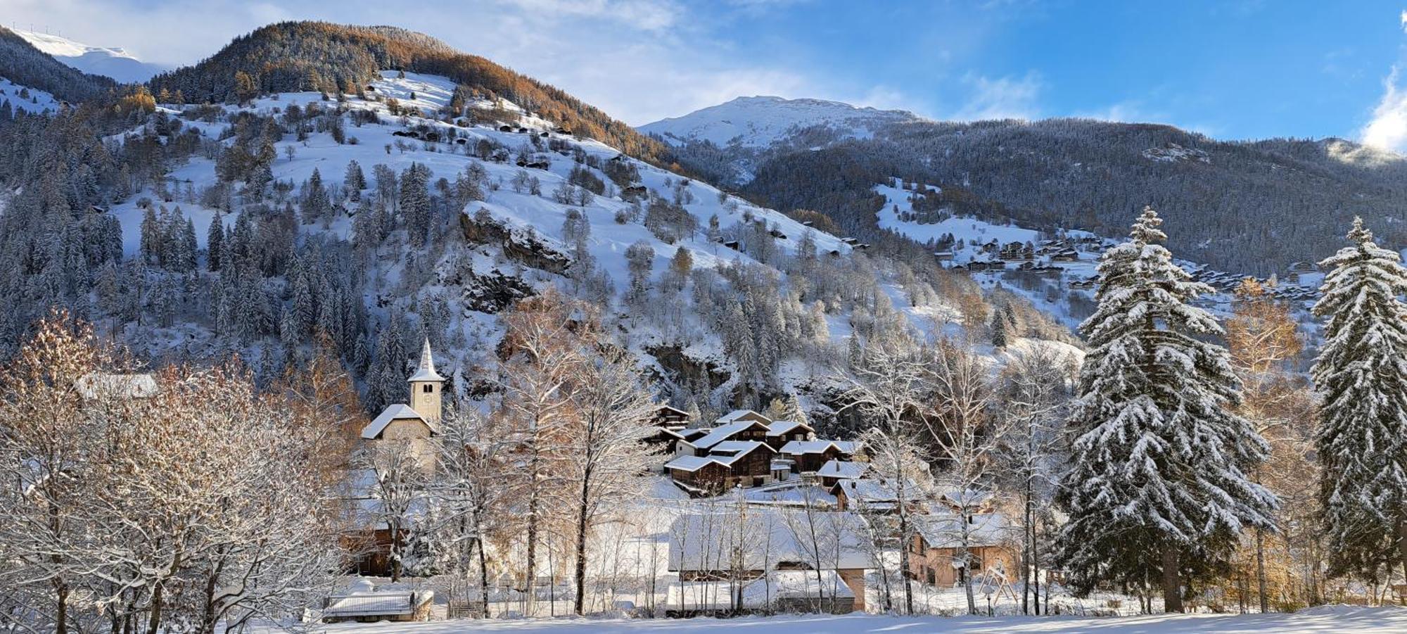 B&B Chalet Rustica Inden, Leukerbad Екстериор снимка